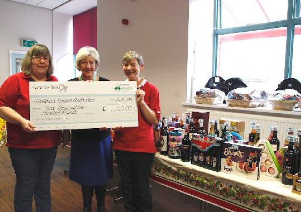 Staff at Swallowfield raise funds for CHSW