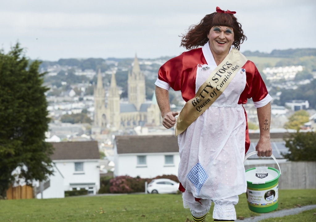 Betty Stogs is in full training for the London Marathon
