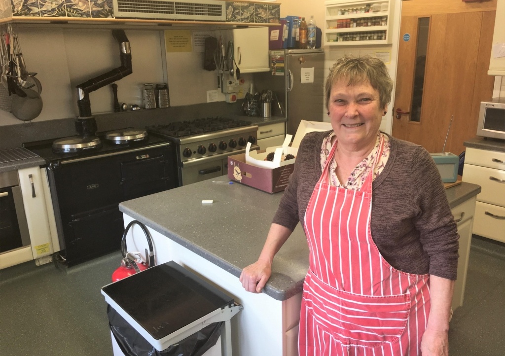 Alison Vogler, senior cook at Children’s Hospice South West's Little Bridge House