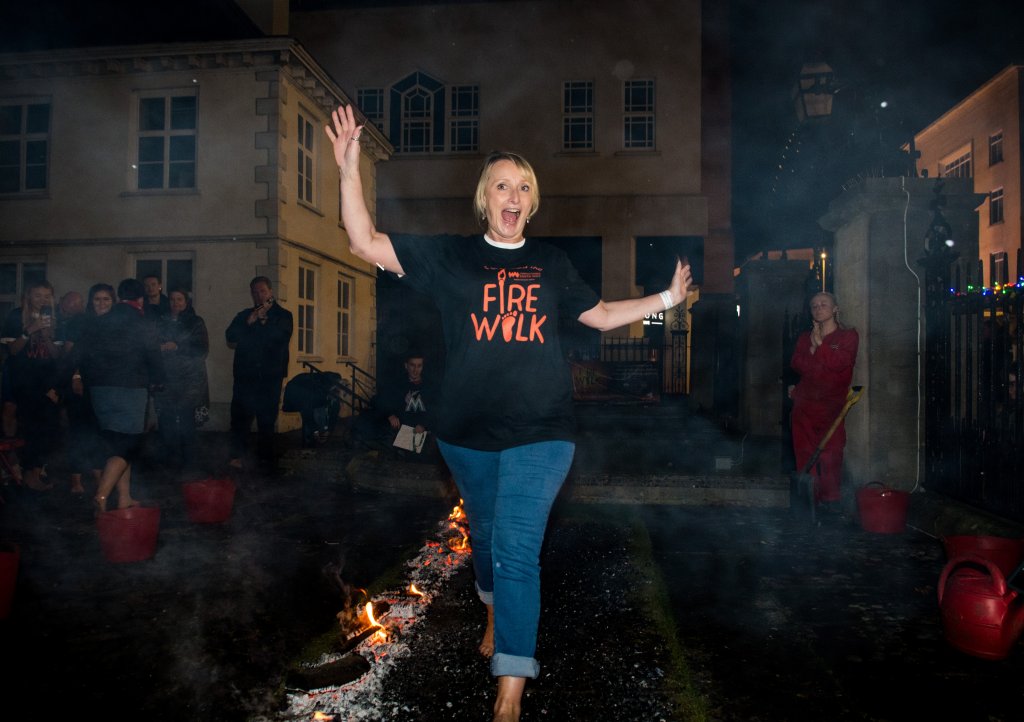 Firewalk is coming to Taunton on March 17. Picture: Karl Moriarty Photography