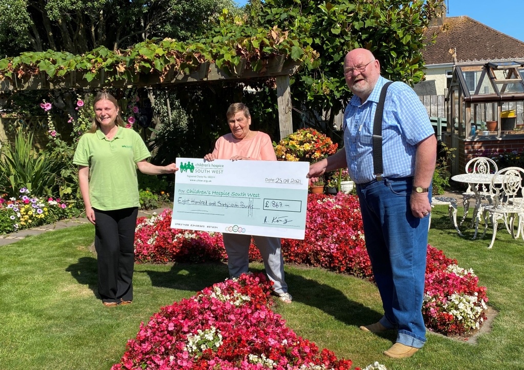 Alan and Jenny King, pictured with CHSW area fundraiser