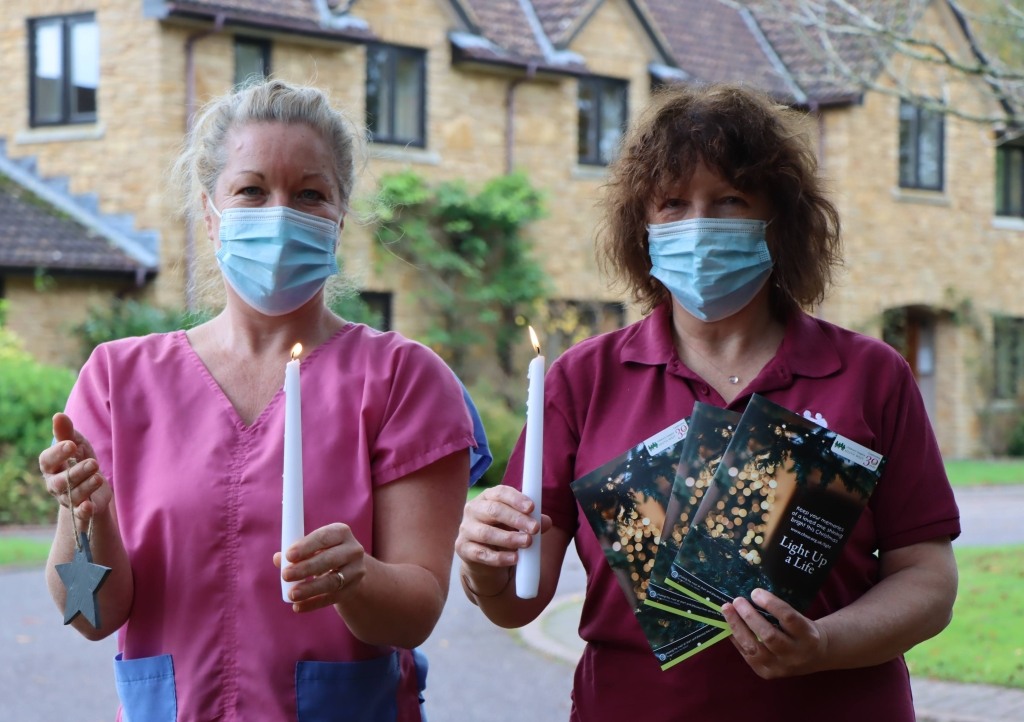 Children’s Hospice South West care team members (from left) Vicky Shaddick and Marion Cassinelli at Little Bridge House children’s hospice in Fremington