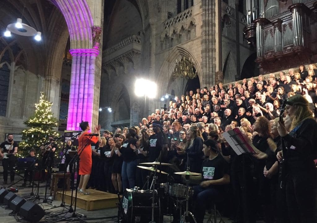 The La La Choirs will be returning to Exeter Cathedral on Friday, December 10
