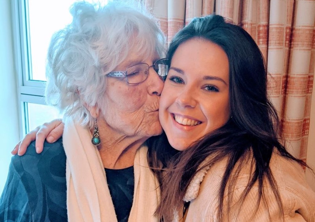 Lauren-with-her-grandmother