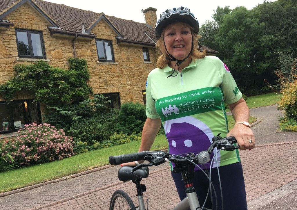 Louise Lessiter, pictured at Children’s Hospice South West’s Little Bridge House