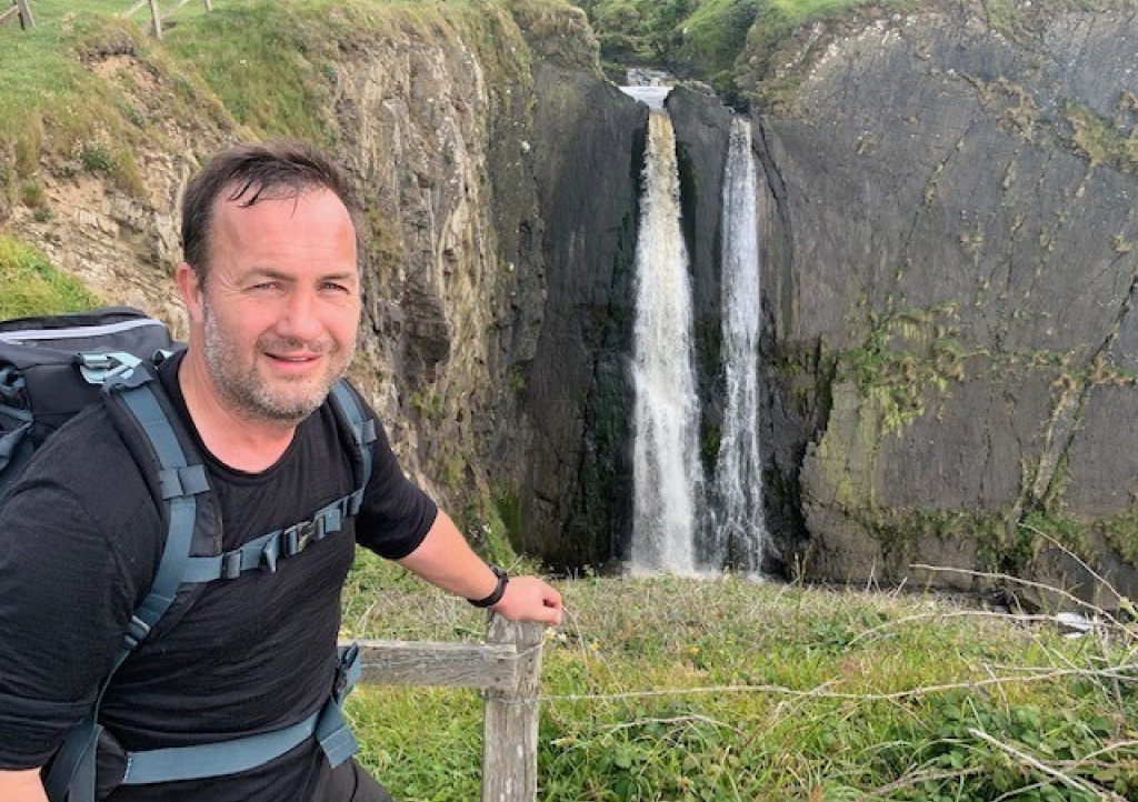 Paul Boddington will be walking the entire length of the South West Coast path in aid of CHSW