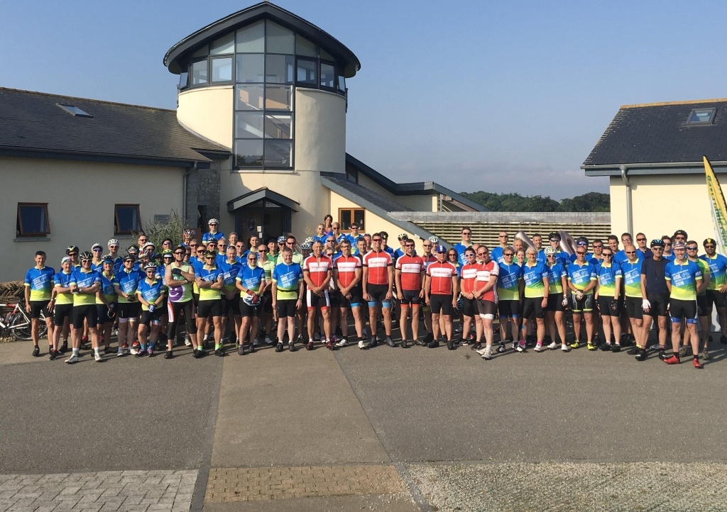 Ride for Precious Lives team shot outside Little Harbour