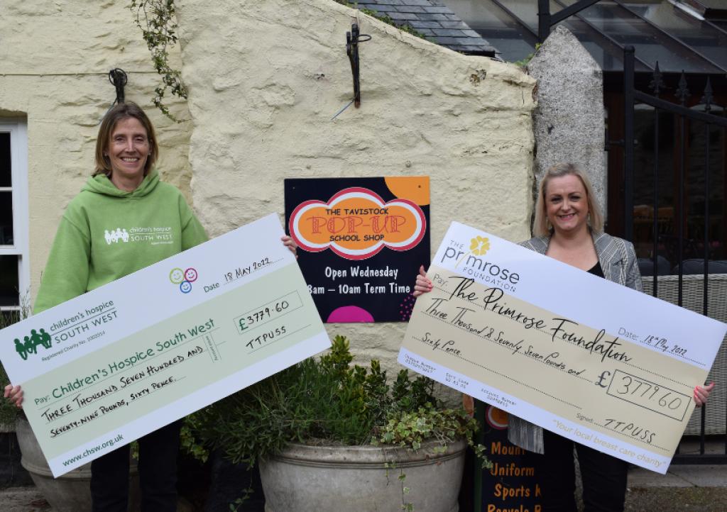CHSW and The Primrose Foundation representatives with their big cheques