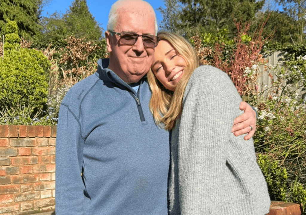 Freya and her grandad