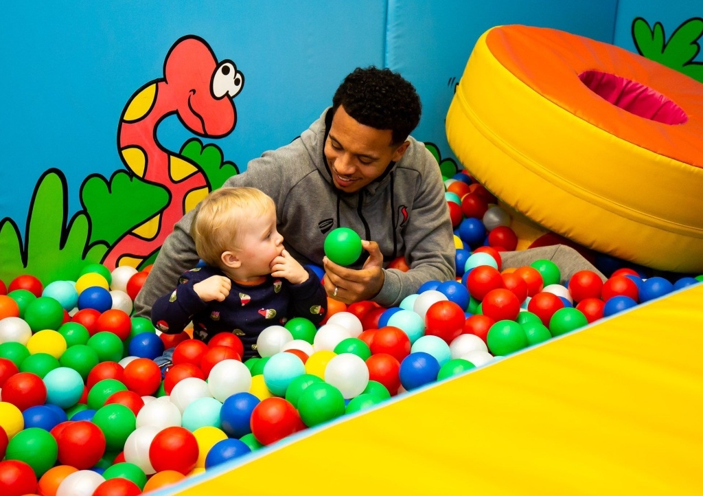 korey-in-ball-pit