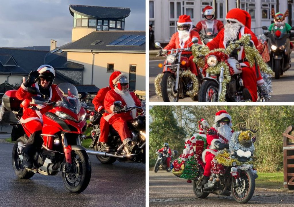 Motorbiking Santas will be raising Christmas cheers at Children’s Hospice South West this December