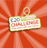 20 birthday £20 challenge web header