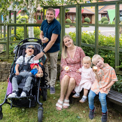 Family time at Little Bridge House
