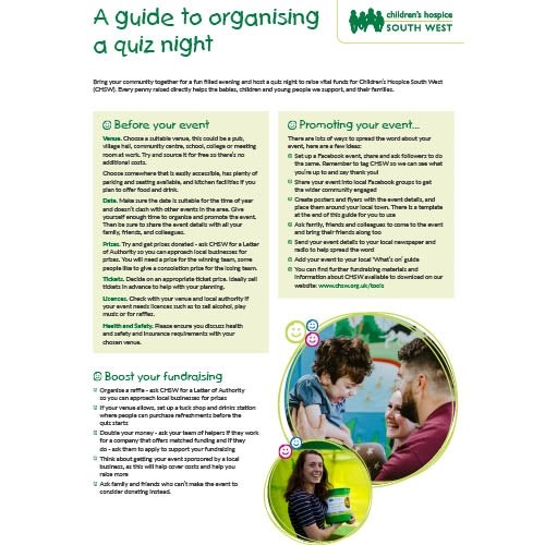 Guide to hosting a quiz