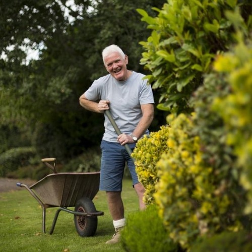 Ray our volunteer gardener