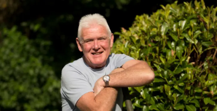 Gardener Volunteer Ray at CHSW